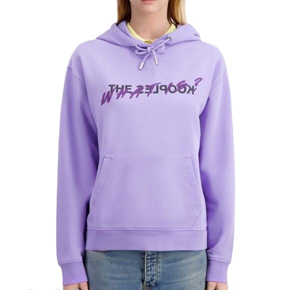 The Kooples Sweaters - New the Kooples women’s purple logo hoodie sweatshirt sz XS 0